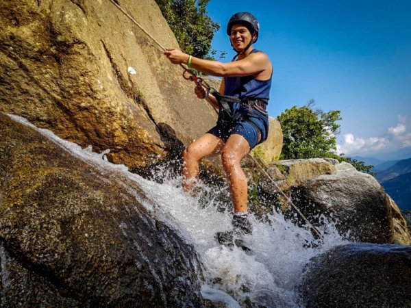 canyoning in Colombia