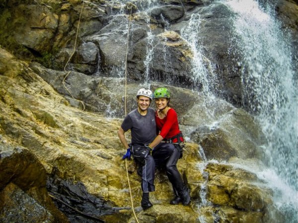 canyoning in Colombia
