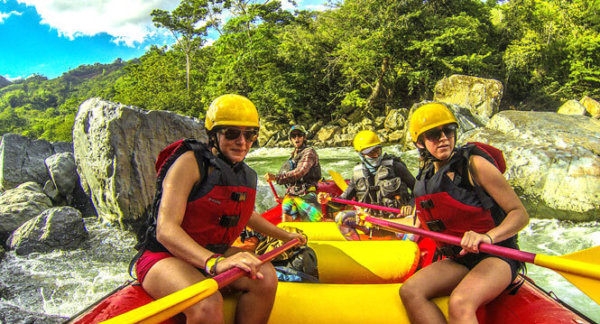 whitewater rafting Colombia