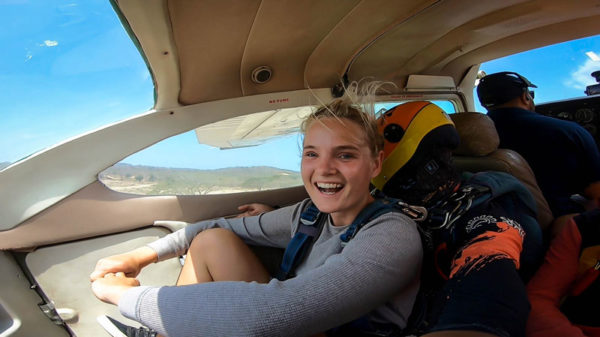 skydiving in Cartagena