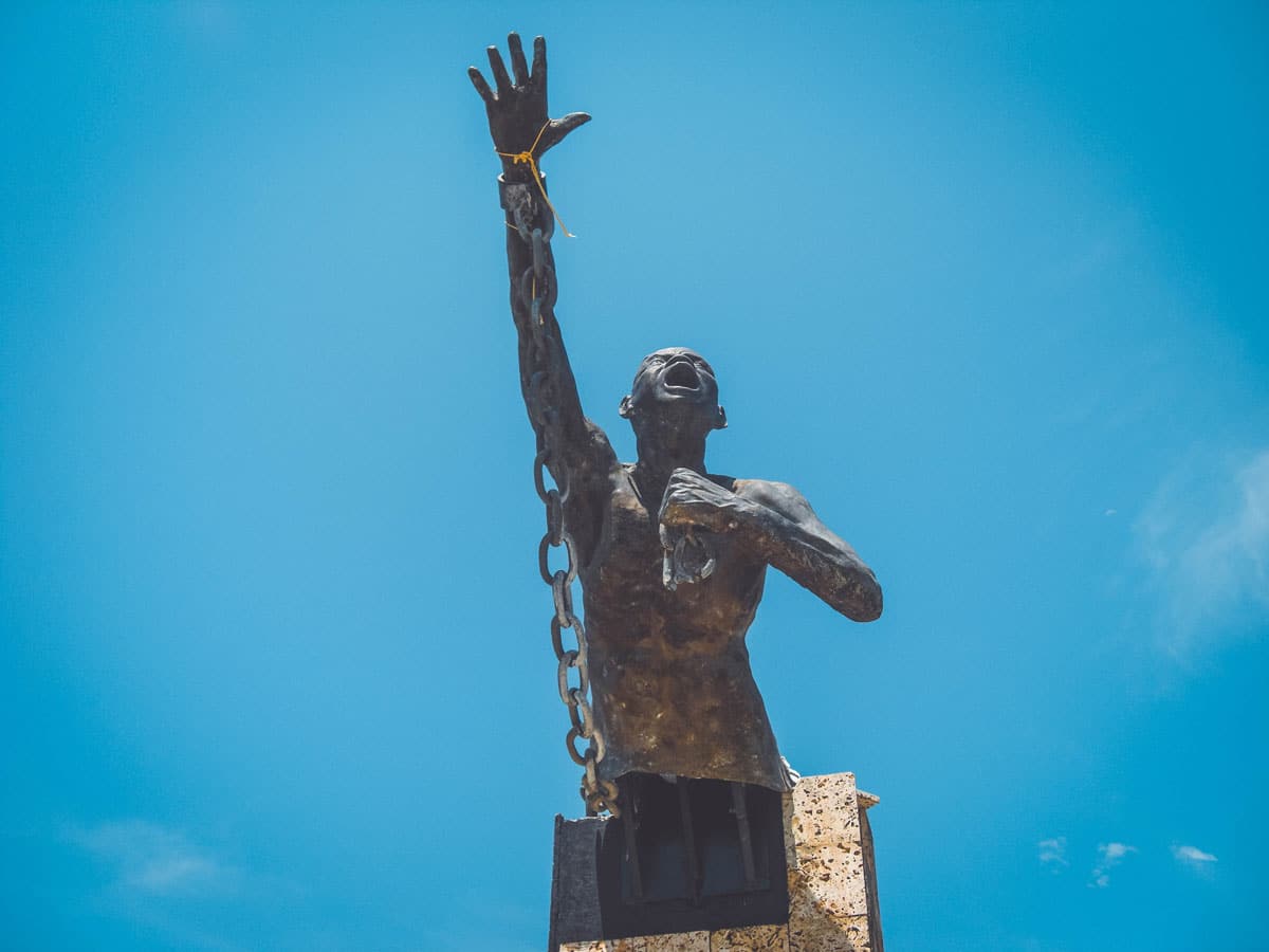 Benkos Biohó statue