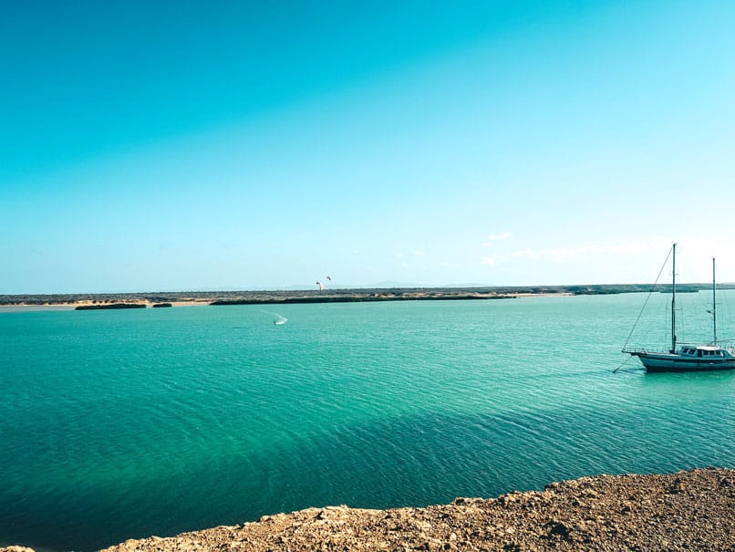 Punta Gallinas bay, northernmost tip of Colombia