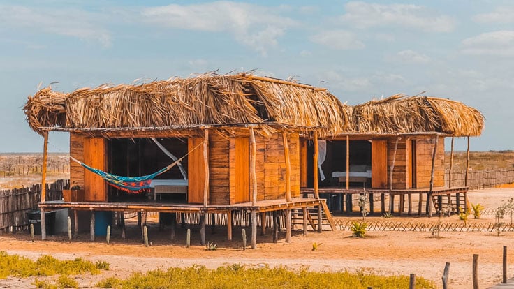 Cabana when kite trips Colombia