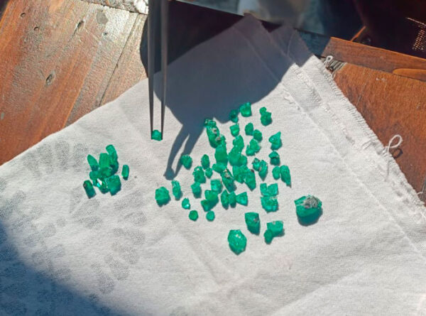 Colombian emeralds