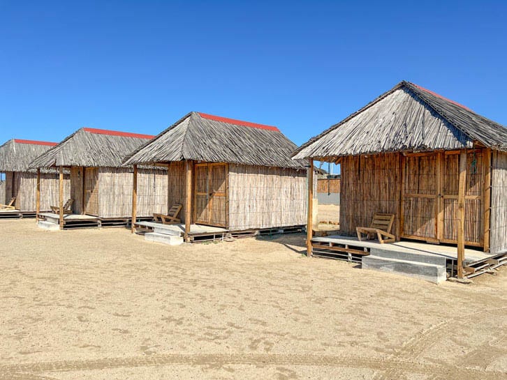 Cabanas in Cabo de La Vela