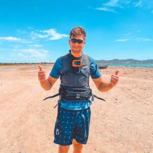 Kitesurfing downwinders Colombia